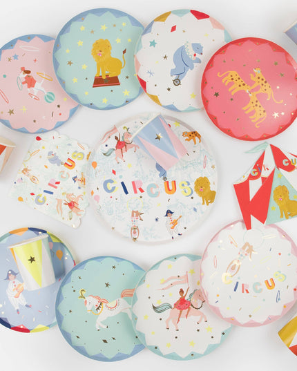 Circus Shaped Big Top Napkins