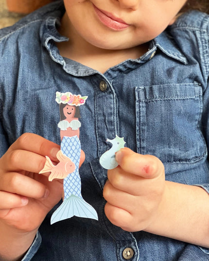 Make Your Own Mermaid Peg Doll