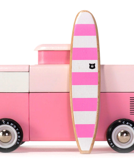 VW Beach Bus - Pink by Candylab