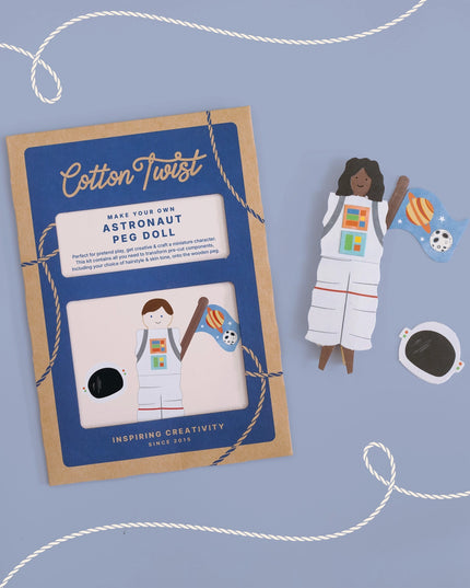 Make Your Own Astronaut Peg Doll