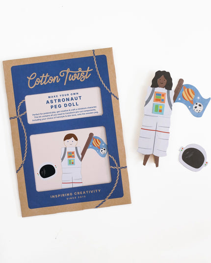 Make Your Own Astronaut Peg Doll