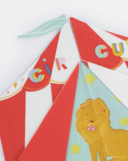 Circus Shaped Big Top Napkins