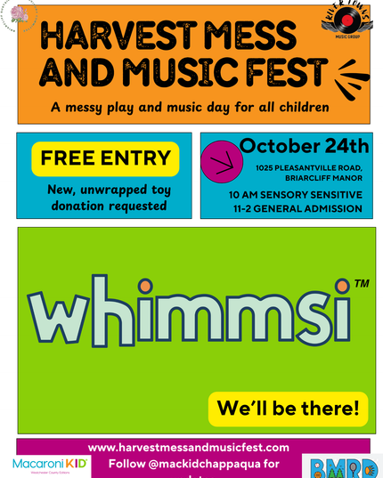 Harvest Mess & Music Fest - Saturday - October 24, 10:00AM to 2:00 PM