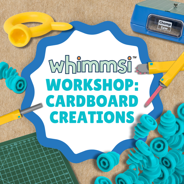 Whimmsi Workshop: Cardboard Creations - Saturday - June 27, 2:00 PM to 3:30 PM