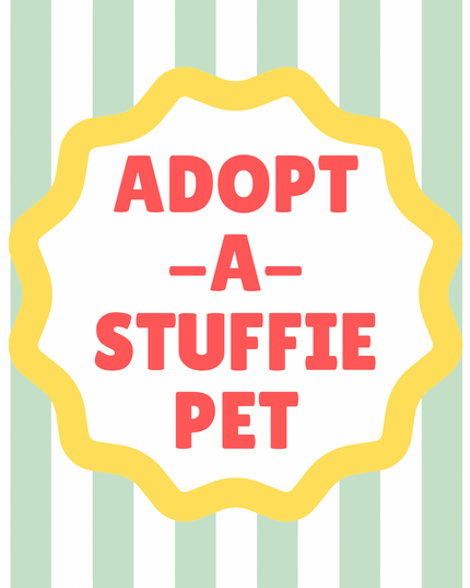 Adopt-A-Stuffie: Pet - Kitten or Puppy - Sunday - July 12, 2:00 PM to 3:00 PM