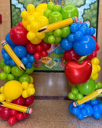 Back to School Mini Balloon Arch
