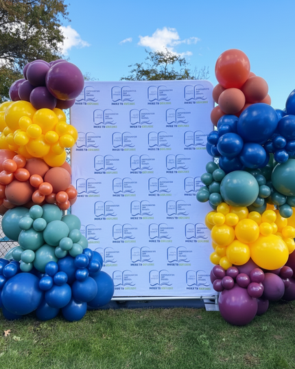 Custom Balloon Photo Backdrop