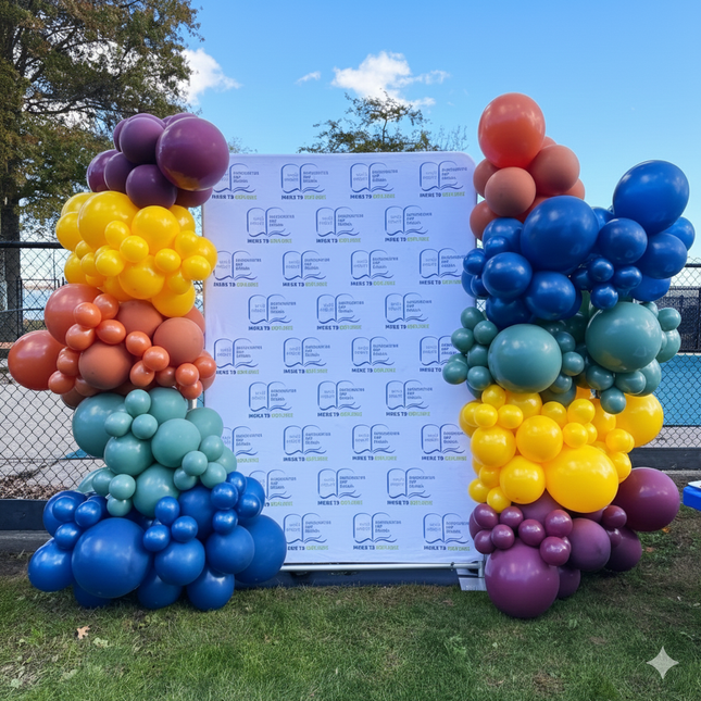 Custom Balloon Photo Backdrop