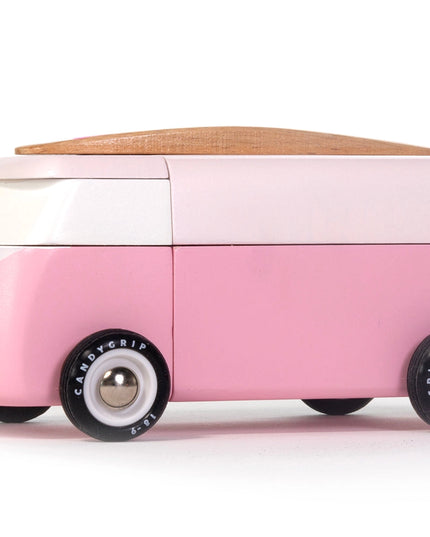 VW Beach Bus - Pink by Candylab