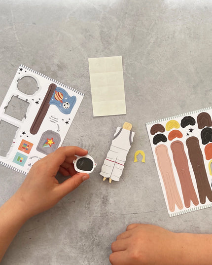 Make Your Own Astronaut Peg Doll