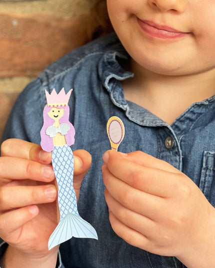 Make Your Own Mermaid Peg Doll