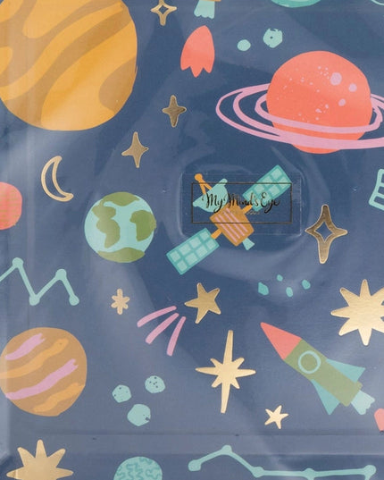 Space Pattern Square Plate