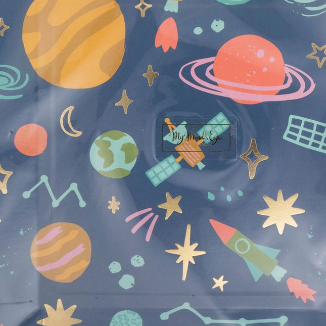 Space Pattern Square Plate